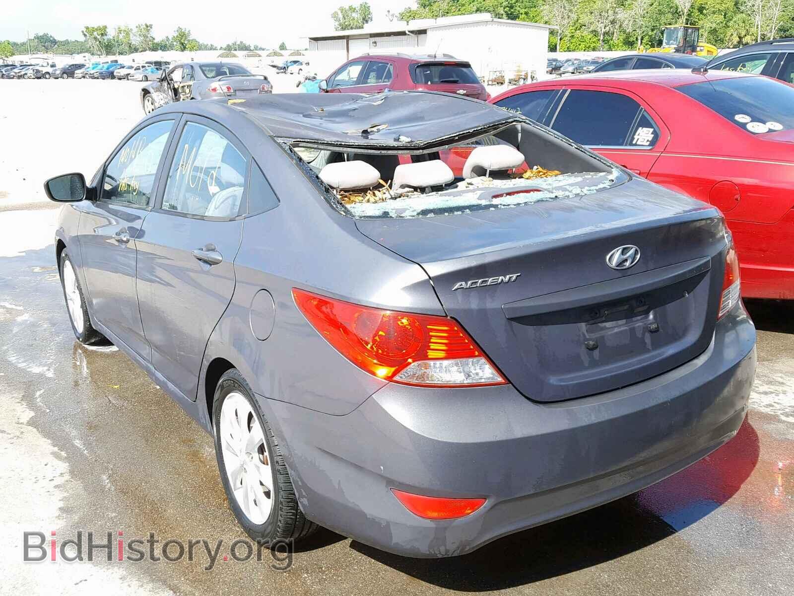 2012 HYUNDAI ACCENT - VIN: KMHCU4AE5CU042207 - Фото 3