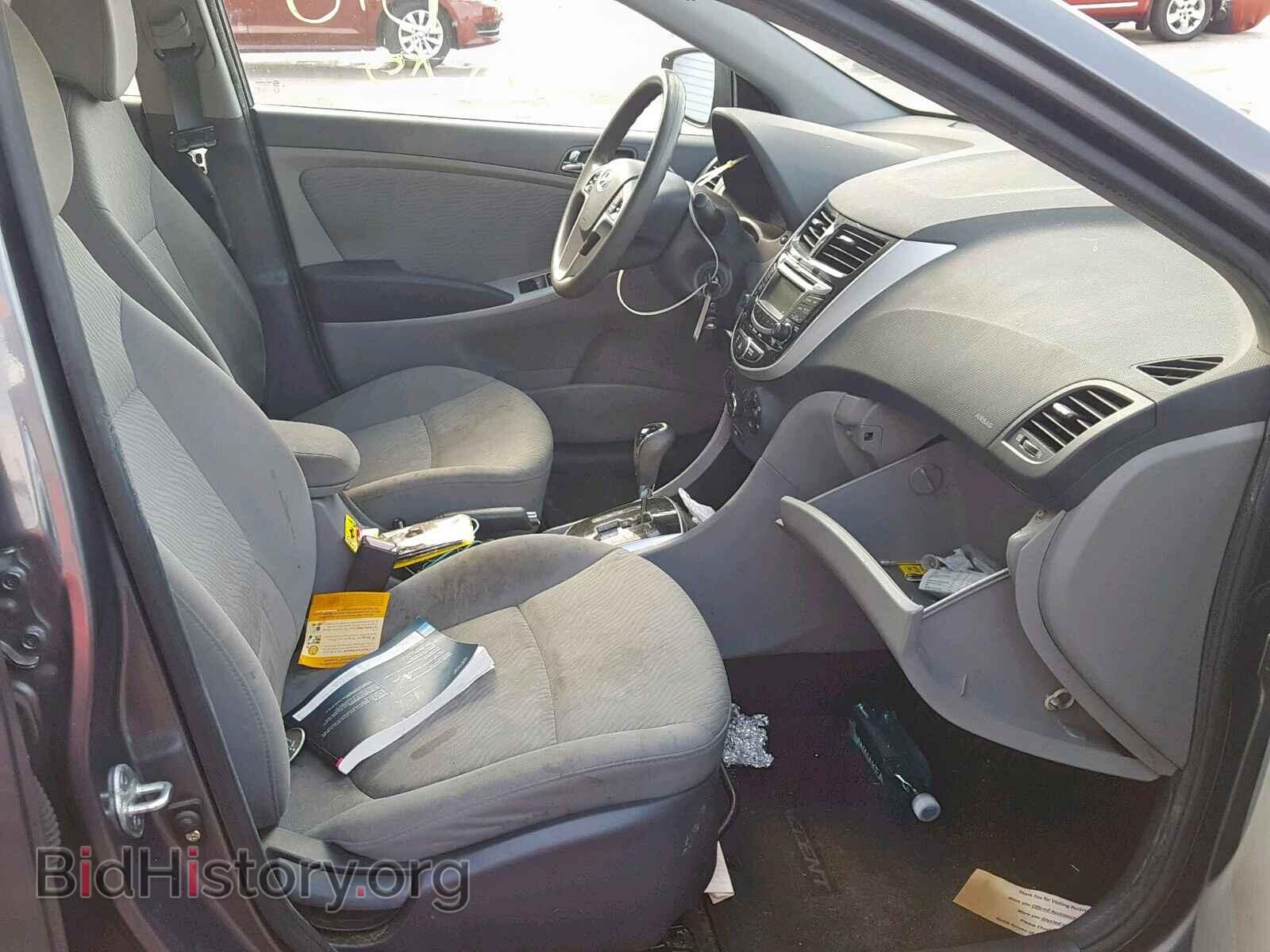 2012 HYUNDAI ACCENT - VIN: KMHCU4AE5CU042207 - Фото 5