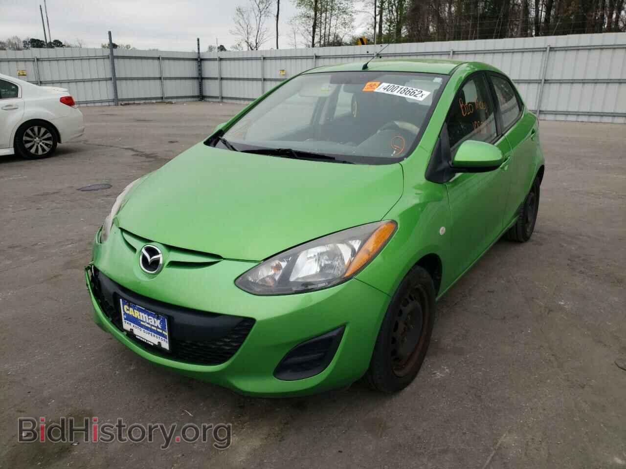2013 MAZDA 2 - VIN: JM1DE1KY9D0162906 - Фото 2