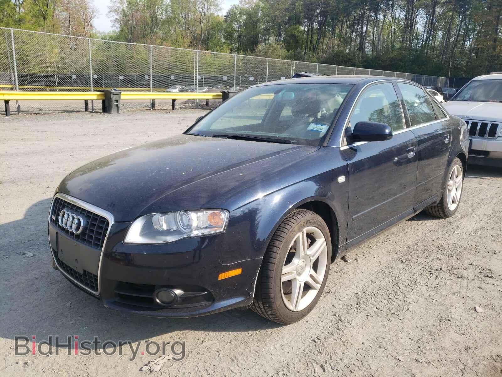 2008 AUDI A4 - VIN: WAUDF78E88A113500 - Фото 2