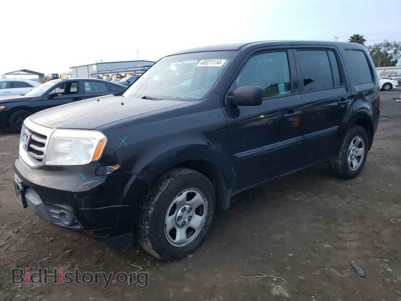 Photo 5FNYF3H29DB024698 - HONDA PILOT 2013