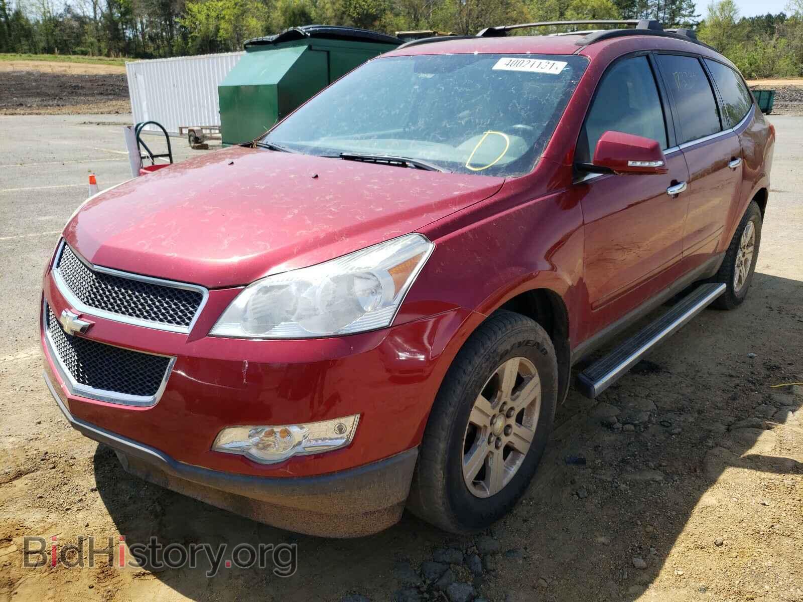 2012 CHEVROLET TRAVERSE - VIN: 1GNKRJED0CJ179310 - Фото 2