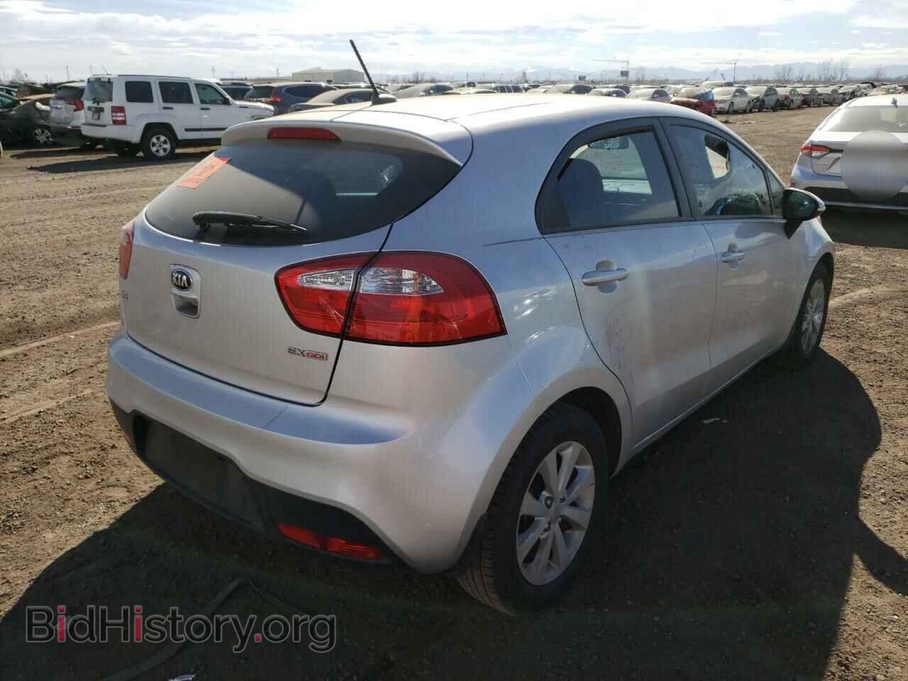 2013 KIA RIO - VIN: KNADN5A37D6196611 - Фото 4