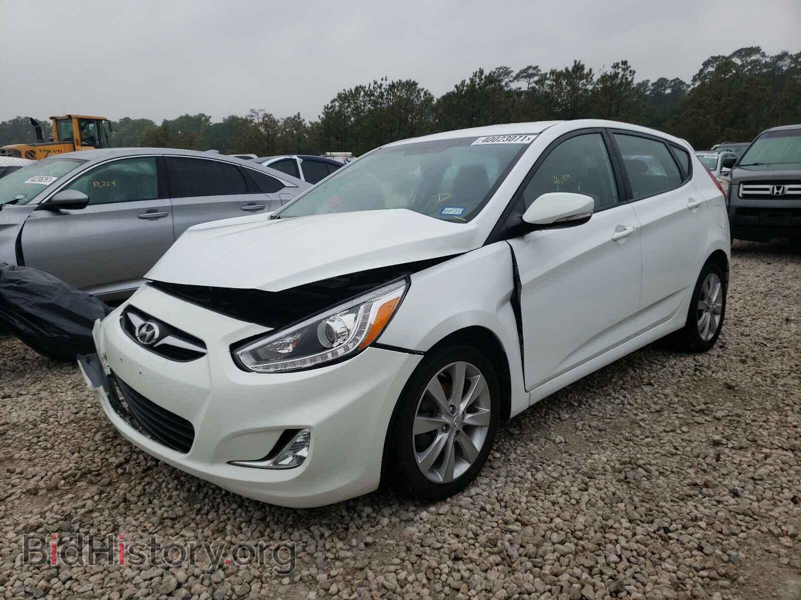 2014 HYUNDAI ACCENT - VIN: KMHCU5AE3EU167795 - Фото 2