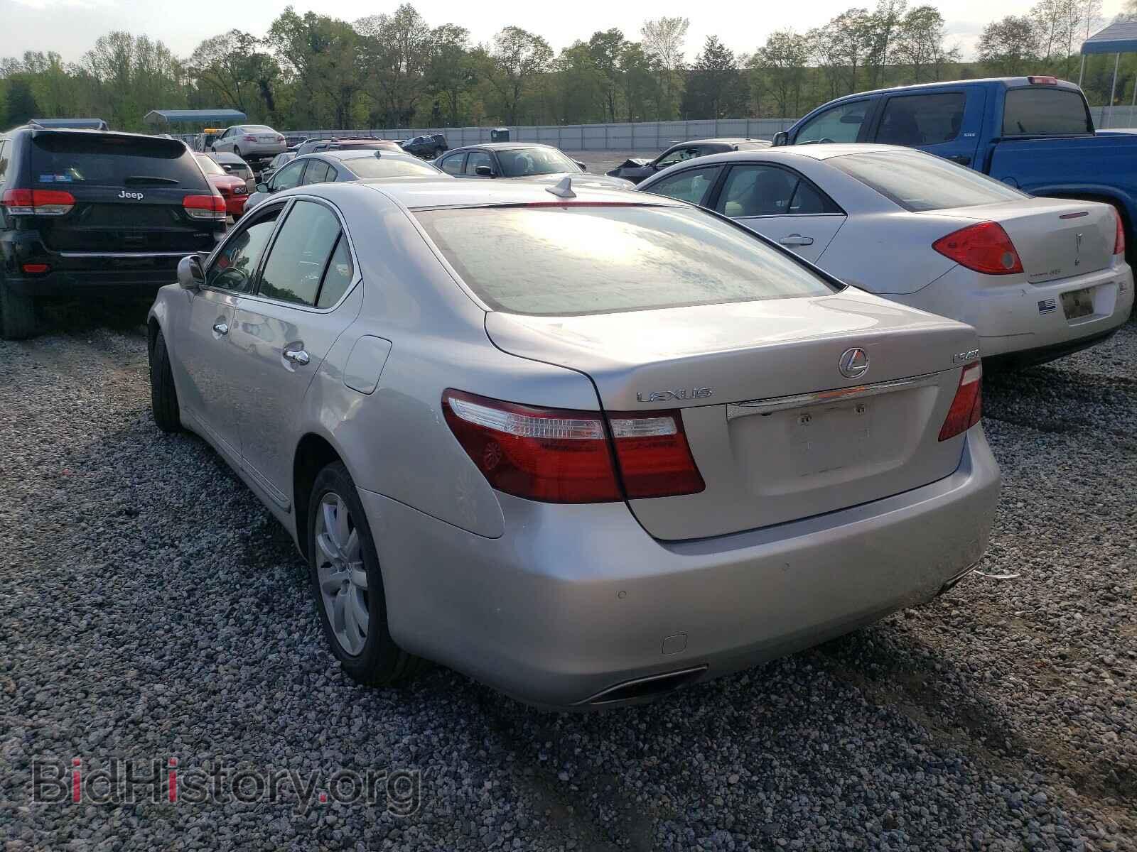 2007 LEXUS LS460 - VIN: JTHBL46F175043938 - Фото 3