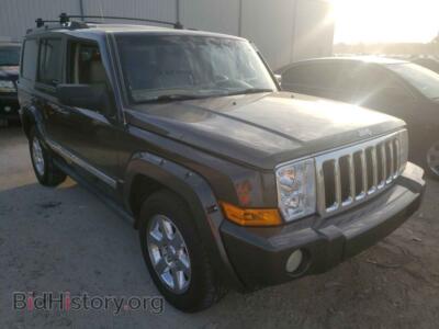 2006 Jeep COMMANDER, charcoal — VIN 1J8HH58N76C329058, Copart