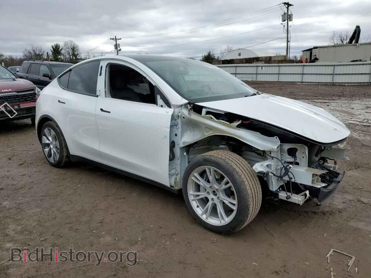 2021 TESLA MODEL Y - VIN: 5YJYGDEE8MF253133 - Фото 4