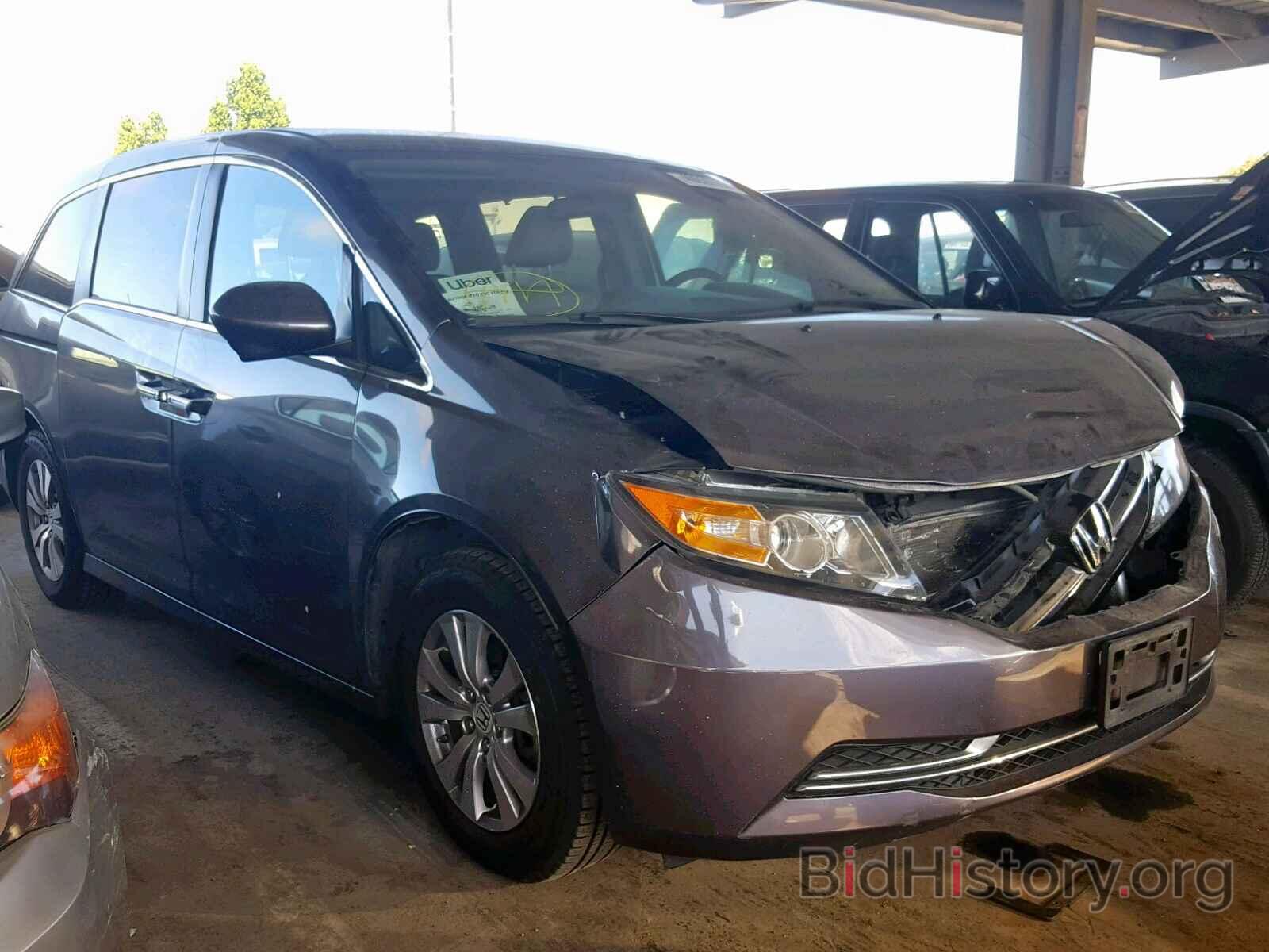 Photo 5FNRL5H32GB046094 - HONDA ODYSSEY SE 2016