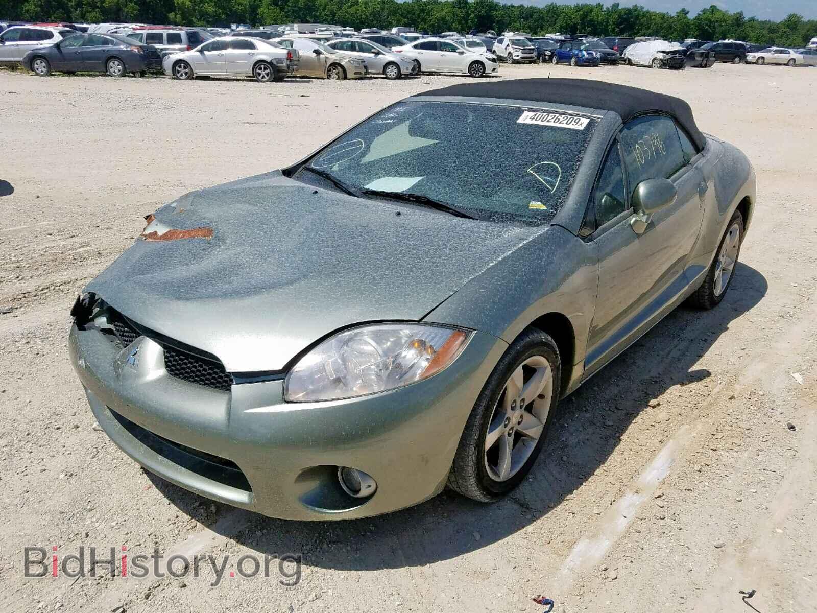 2008 MITSUBISHI ECLIPSE - VIN: 4A3AL25F08E040286 - Photo 2