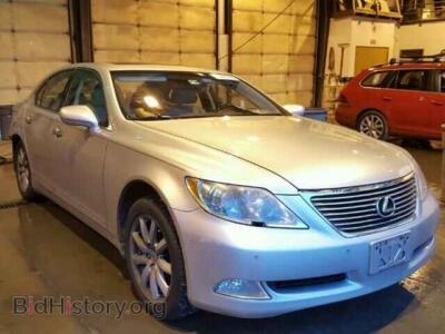2007 Lexus LS460 LS 460, silver — VIN JTHBL46F575021246, Copart