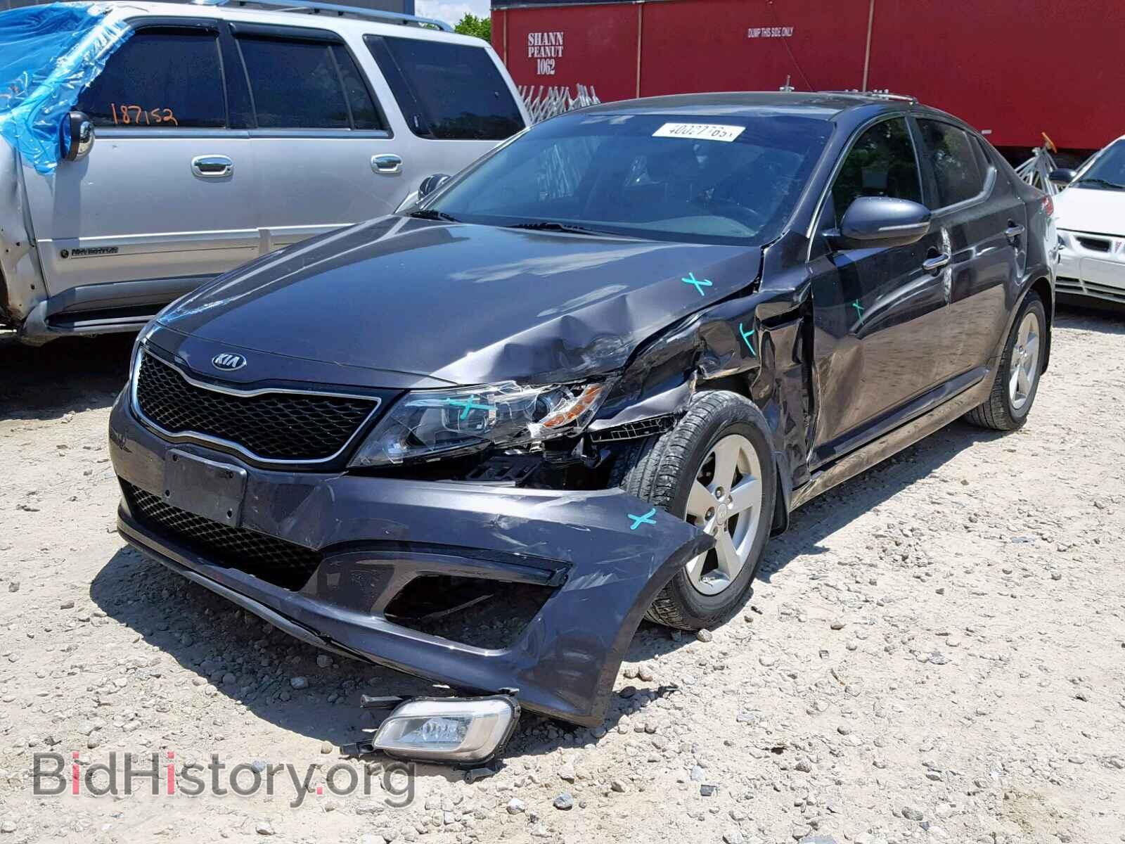 2015 KIA OPTIMA LX - VIN: KNAGM4A72F5626745 - Фото 2