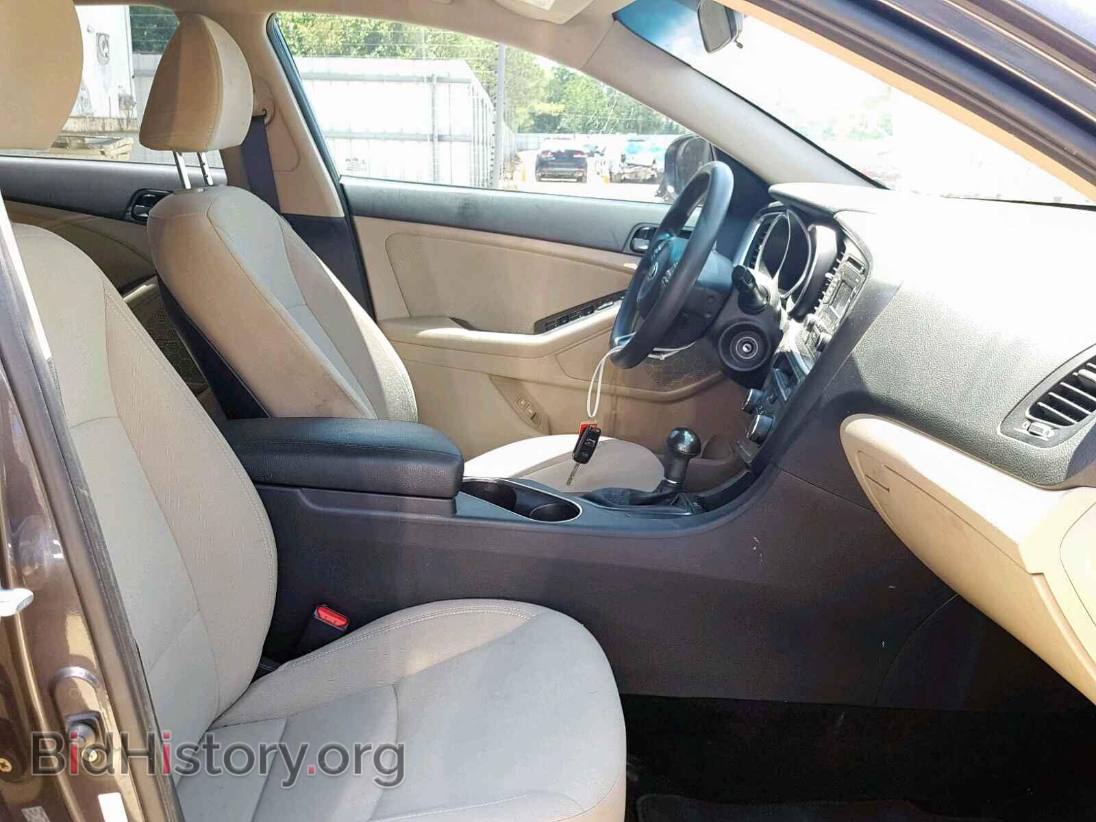 2015 KIA OPTIMA LX - VIN: KNAGM4A72F5626745 - Фото 5