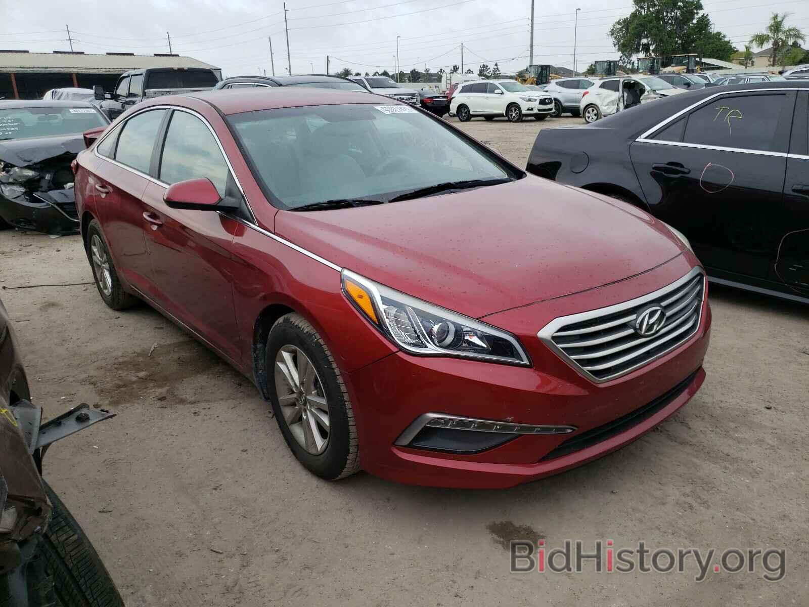 Фотография 5NPE24AF4FH162459 - HYUNDAI SONATA 2015