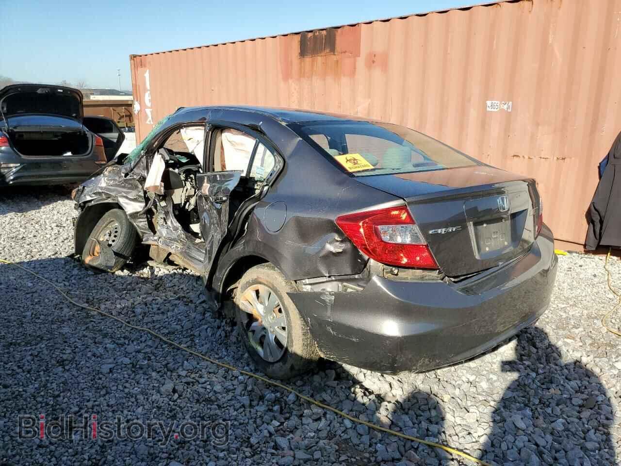 2012 HONDA CIVIC - VIN: 19XFB2F50CE062268 - Фото 2