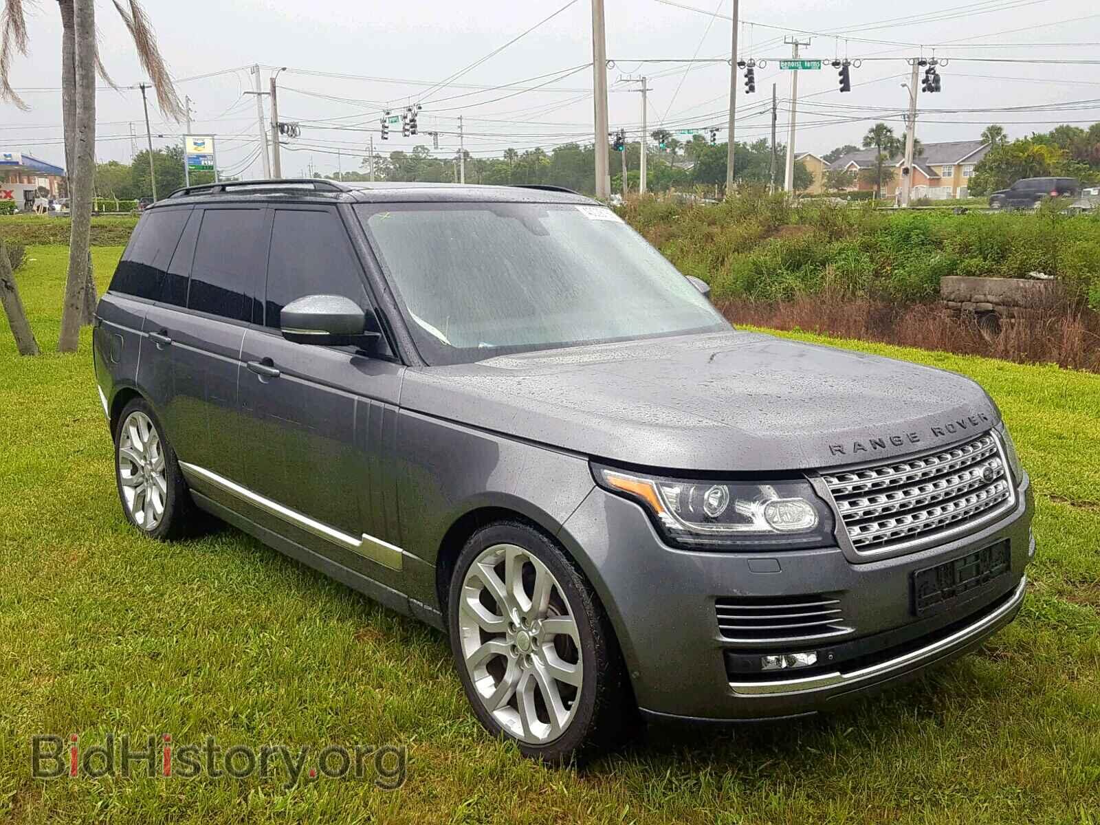 Photo SALGS2EF6EA150500 - LAND ROVER RANGE ROVE 2014