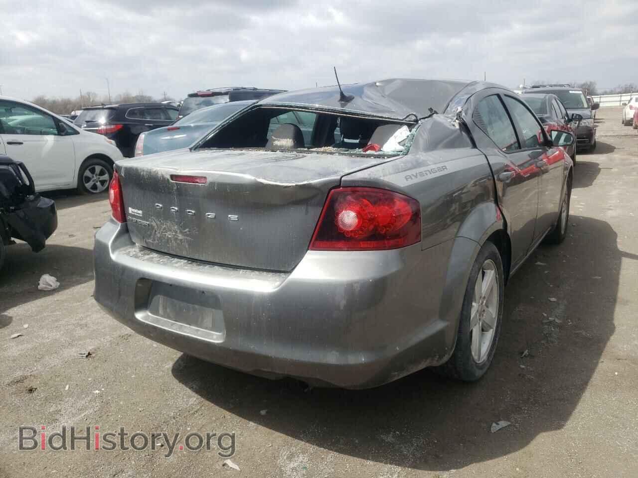 2013 DODGE AVENGER - VIN: 1C3CDZAB0DN661367 - Фото 4