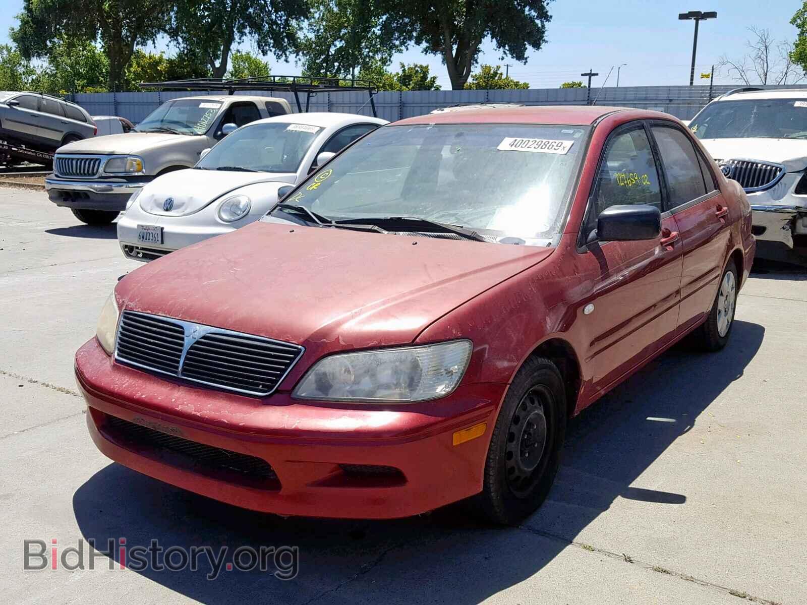 2002 MITSUBISHI LANCER - VIN: JA3AJ26E72U014973 - Фото 2