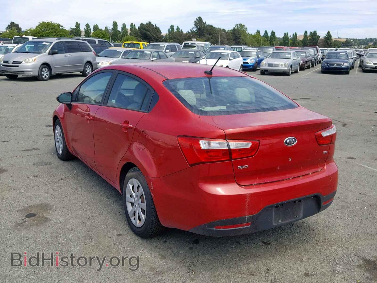 2012 KIA RIO - VIN: KNADM4A3XC6094361 - Фото 3