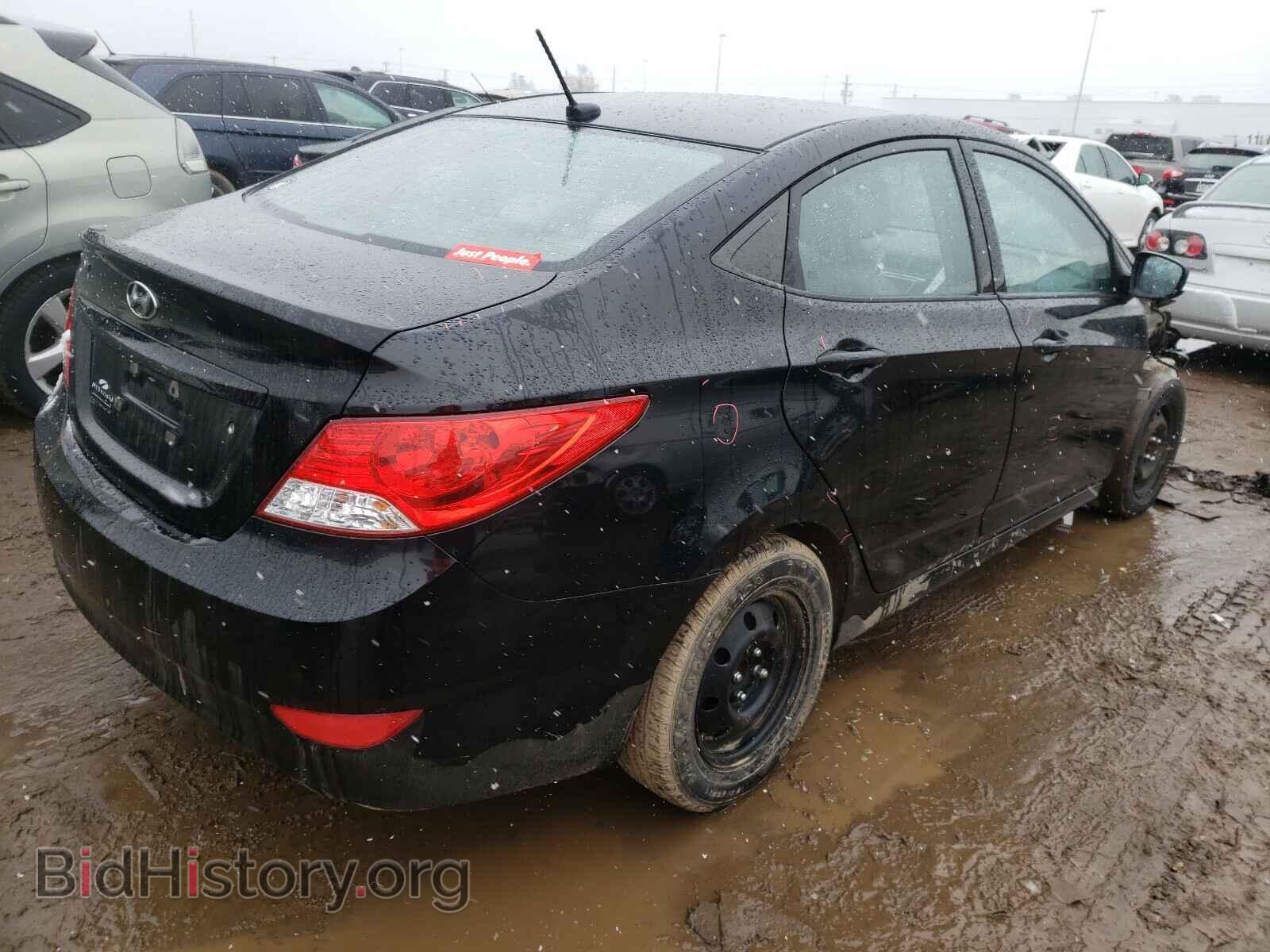 2012 HYUNDAI ACCENT - VIN: KMHCT4AE1CU081976 - Фото 4