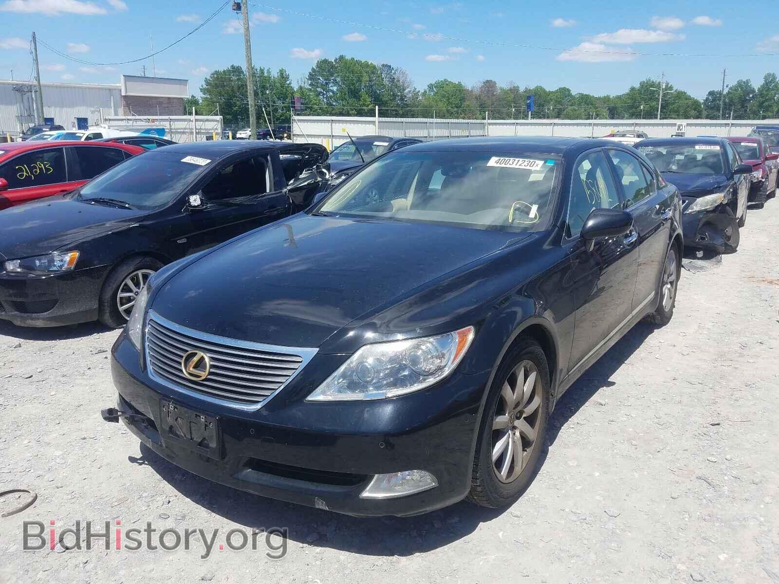 2007 LEXUS LS460 - VIN: JTHBL46F975037577 - Фото 2