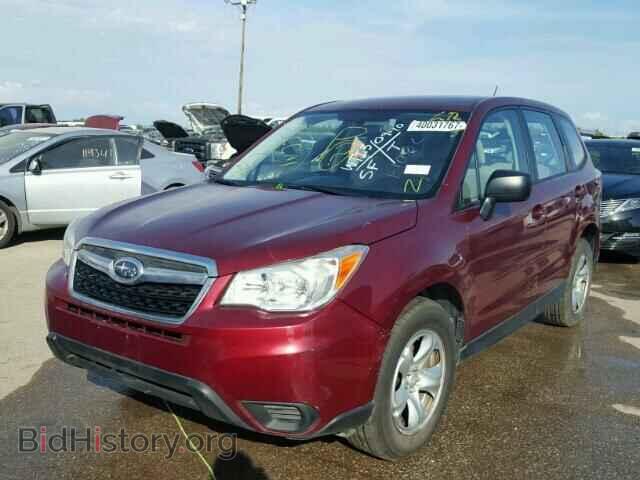 2014 SUBARU FORESTER - VIN: JF2SJAAC2EH446455 - Фото 2