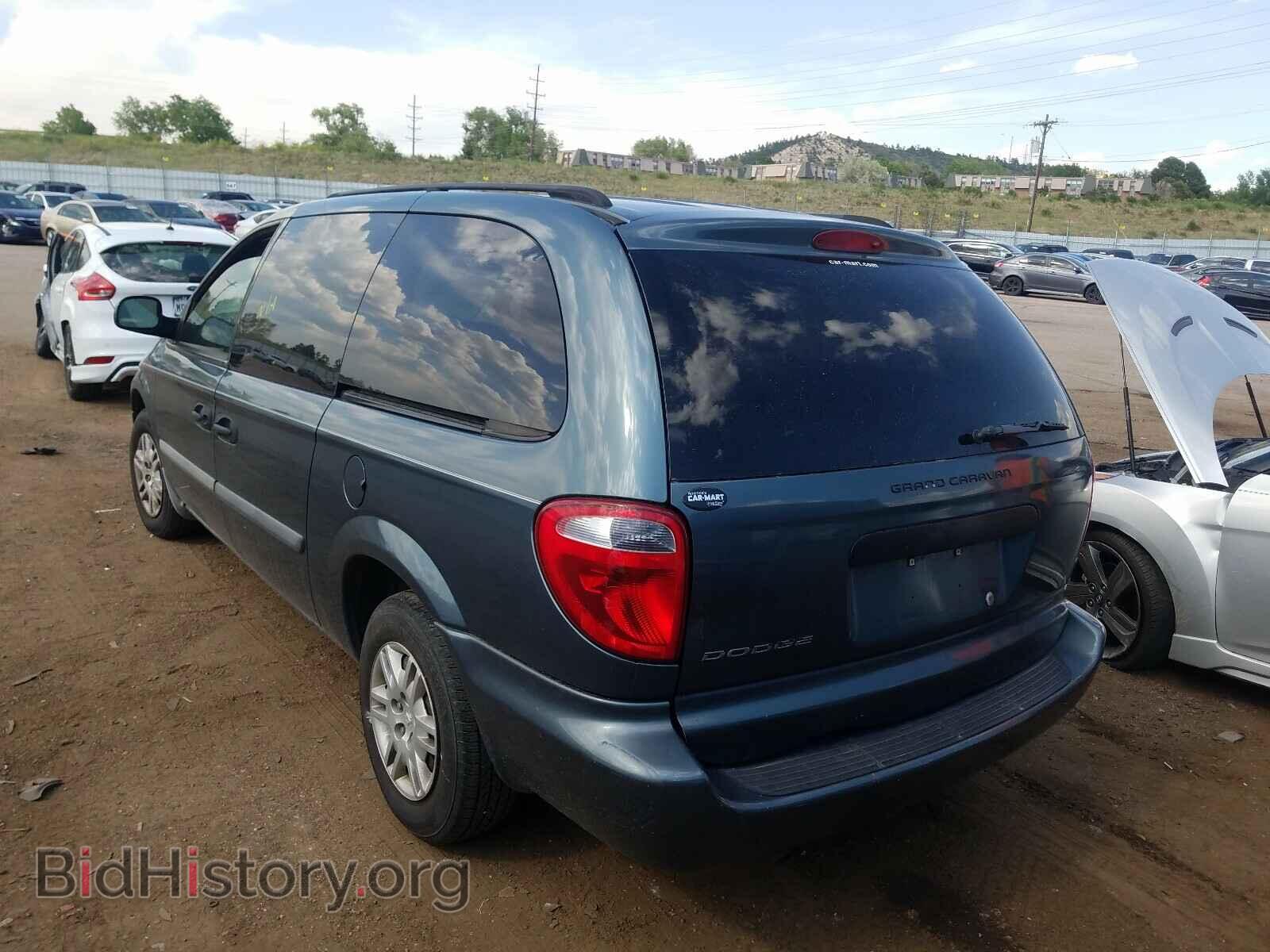 2006 DODGE CARAVAN - VIN: 1D4GP24R56B715452 - Фото 3