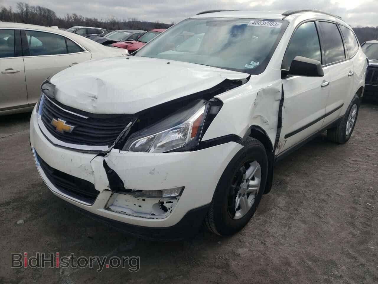 Photo 1GNKRFEDXFJ252281 - CHEVROLET TRAVERSE 2015