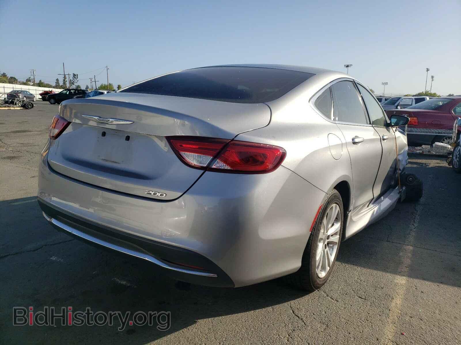 2015 CHRYSLER 200 - VIN: 1C3CCCAB0FN584034 - Фото 4