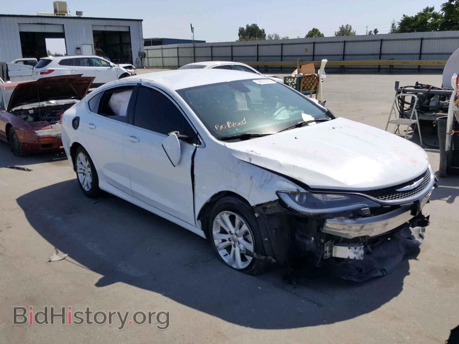 Фотография 1C3CCCAB8FN722550 - CHRYSLER 200 2015