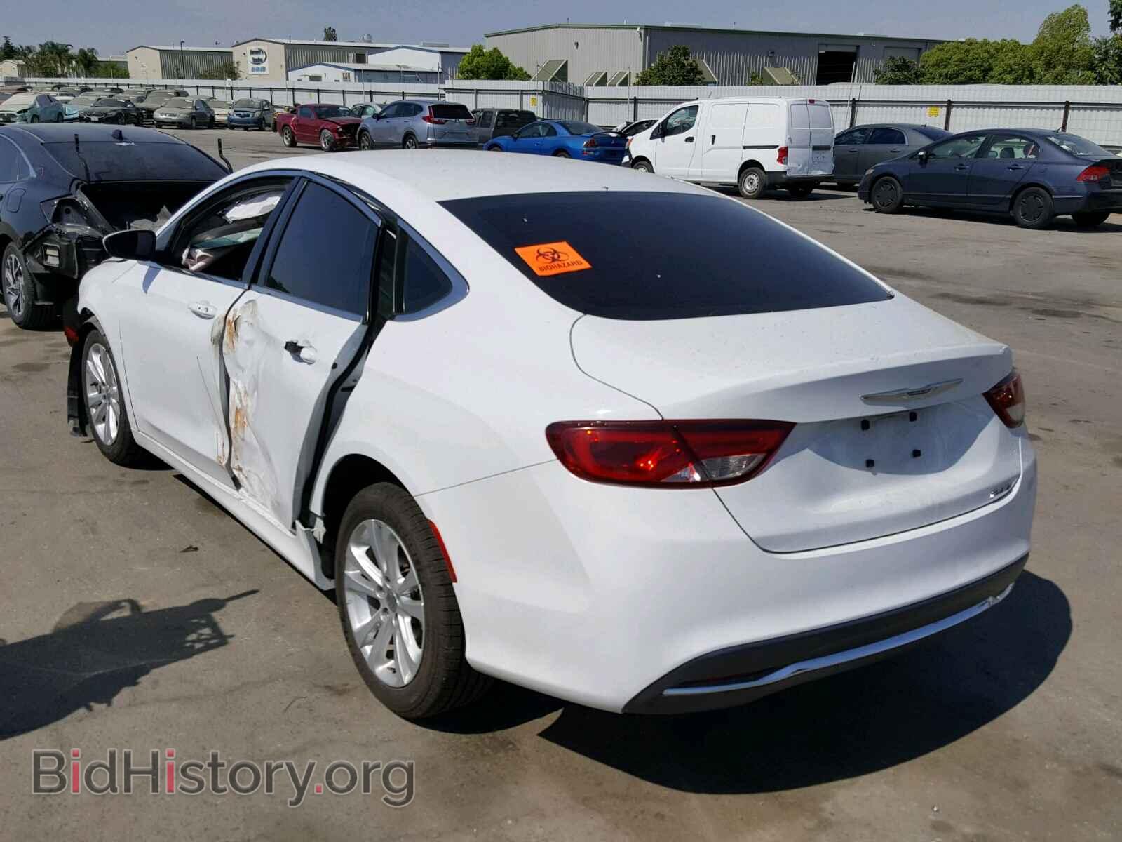 2015 CHRYSLER 200 - VIN: 1C3CCCAB8FN722550 - Фото 3