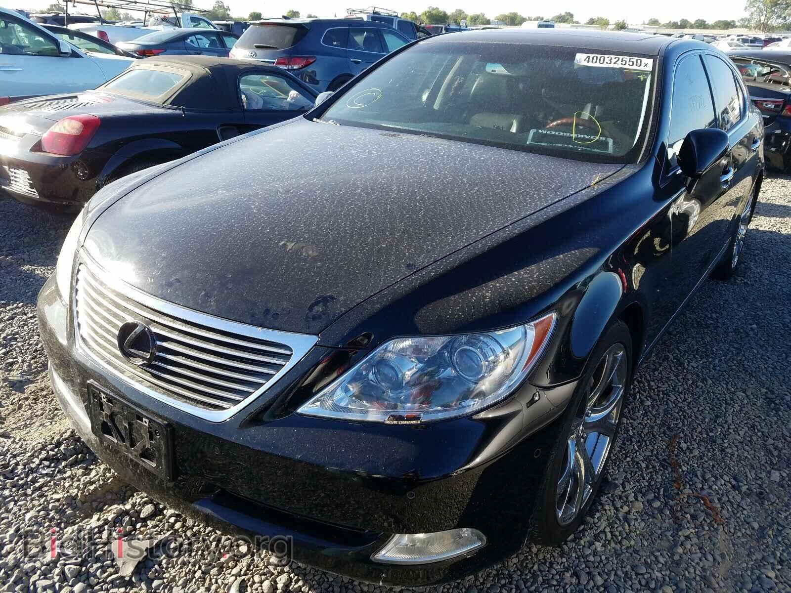 2008 LEXUS LS460 - VIN: JTHBL46F285064573 - Фото 2