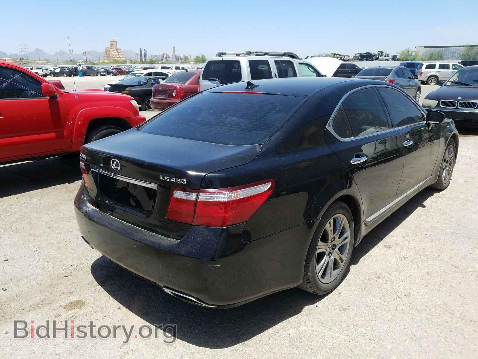 2008 LEXUS LS460 - VIN: JTHBL46F485054238 - Фото 4