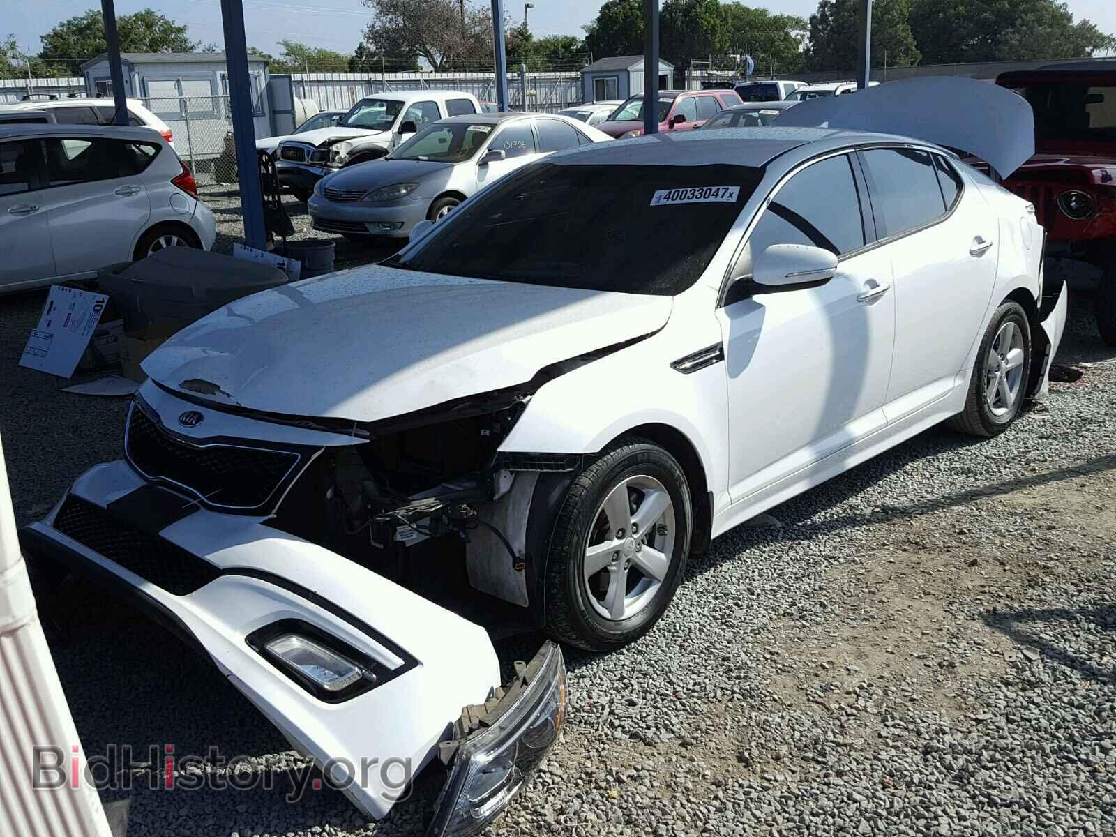 2015 KIA OPTIMA - VIN: 5XXGM4A70FG413078 - Фото 2