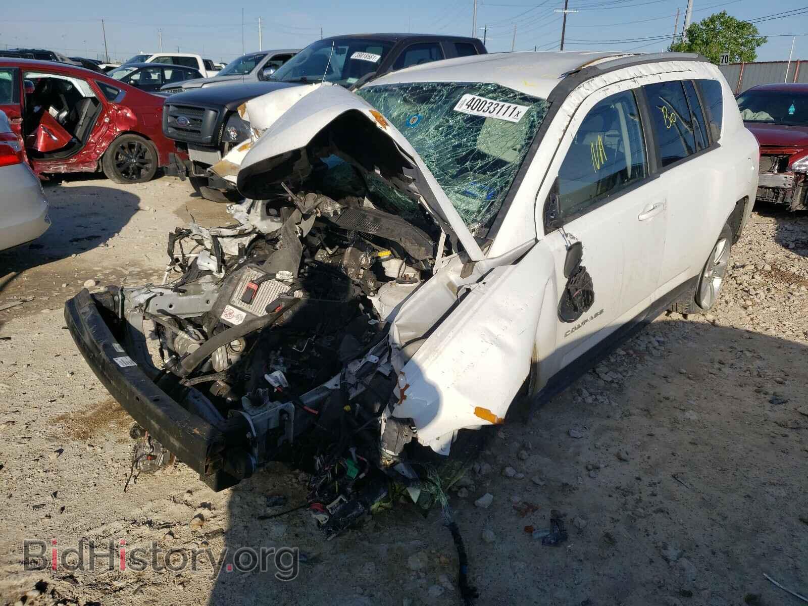 2016 JEEP COMPASS - VIN: 1C4NJCBA8GD569093 - Фото 2