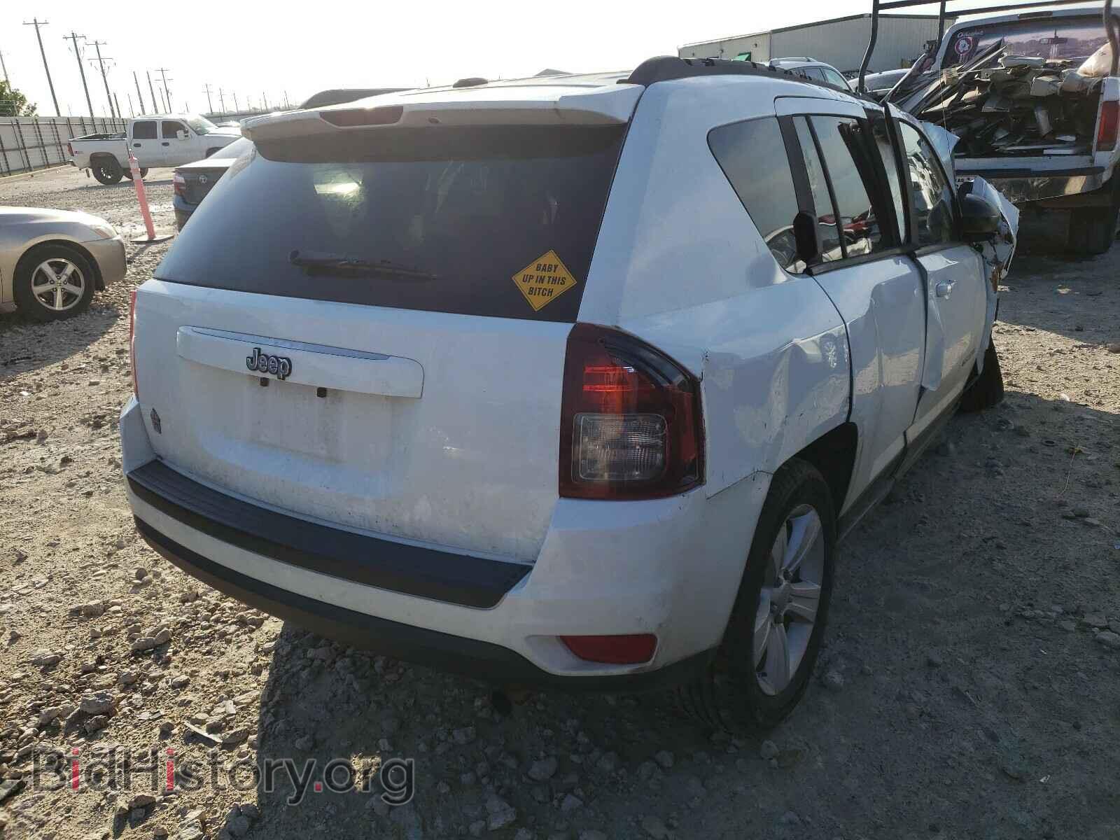 2016 JEEP COMPASS - VIN: 1C4NJCBA8GD569093 - Фото 4