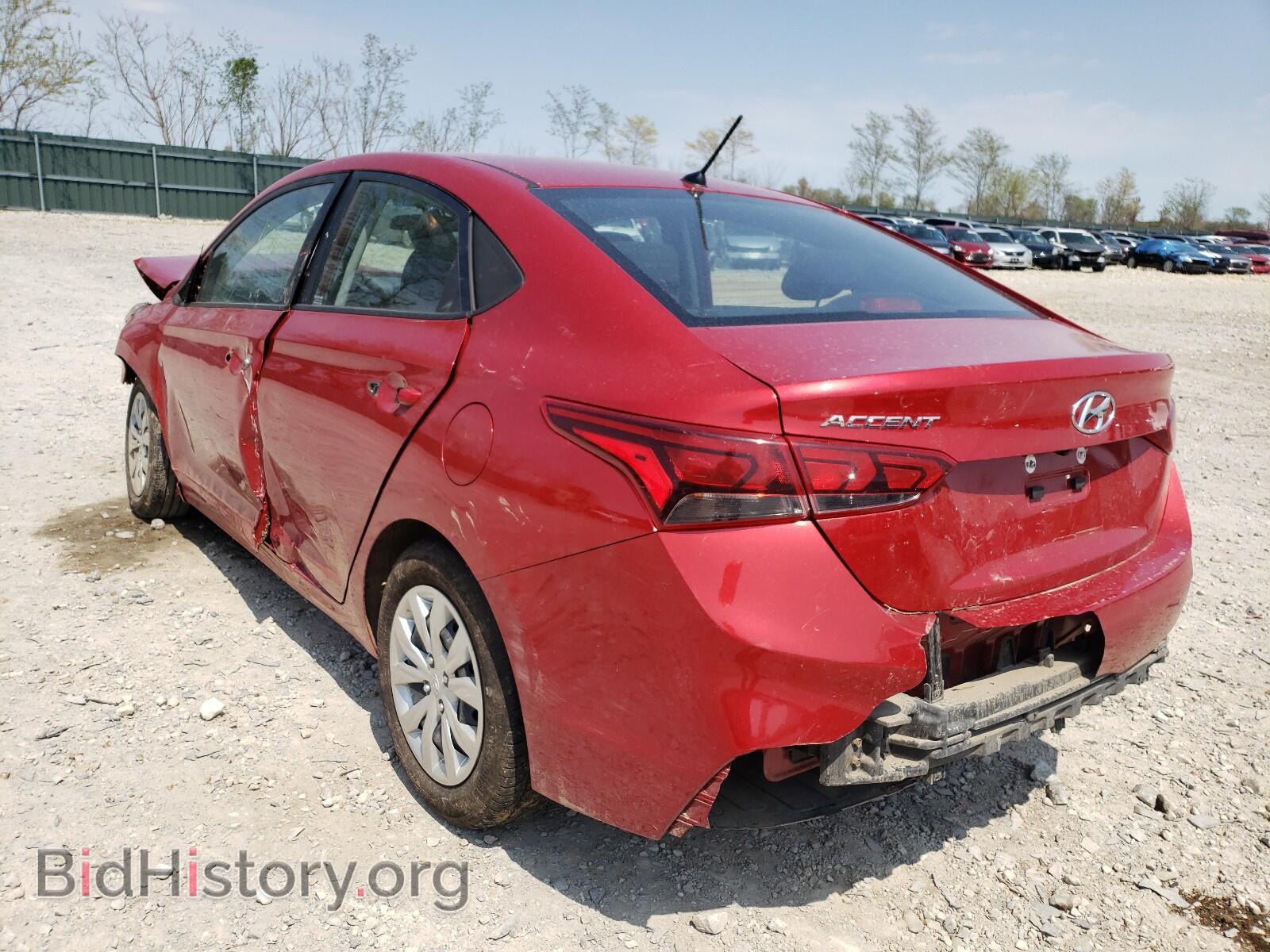 2020 HYUNDAI ACCENT - VIN: 3KPC24A68LE104751 - Фото 3