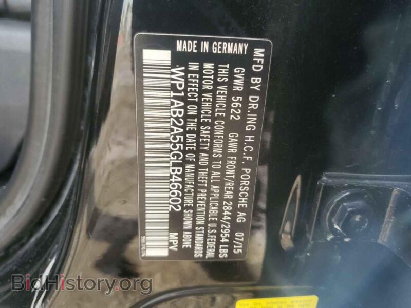 2016 Porsche MACAN (VIN WP1AB2A55GLB46602) — photo 12 of 12