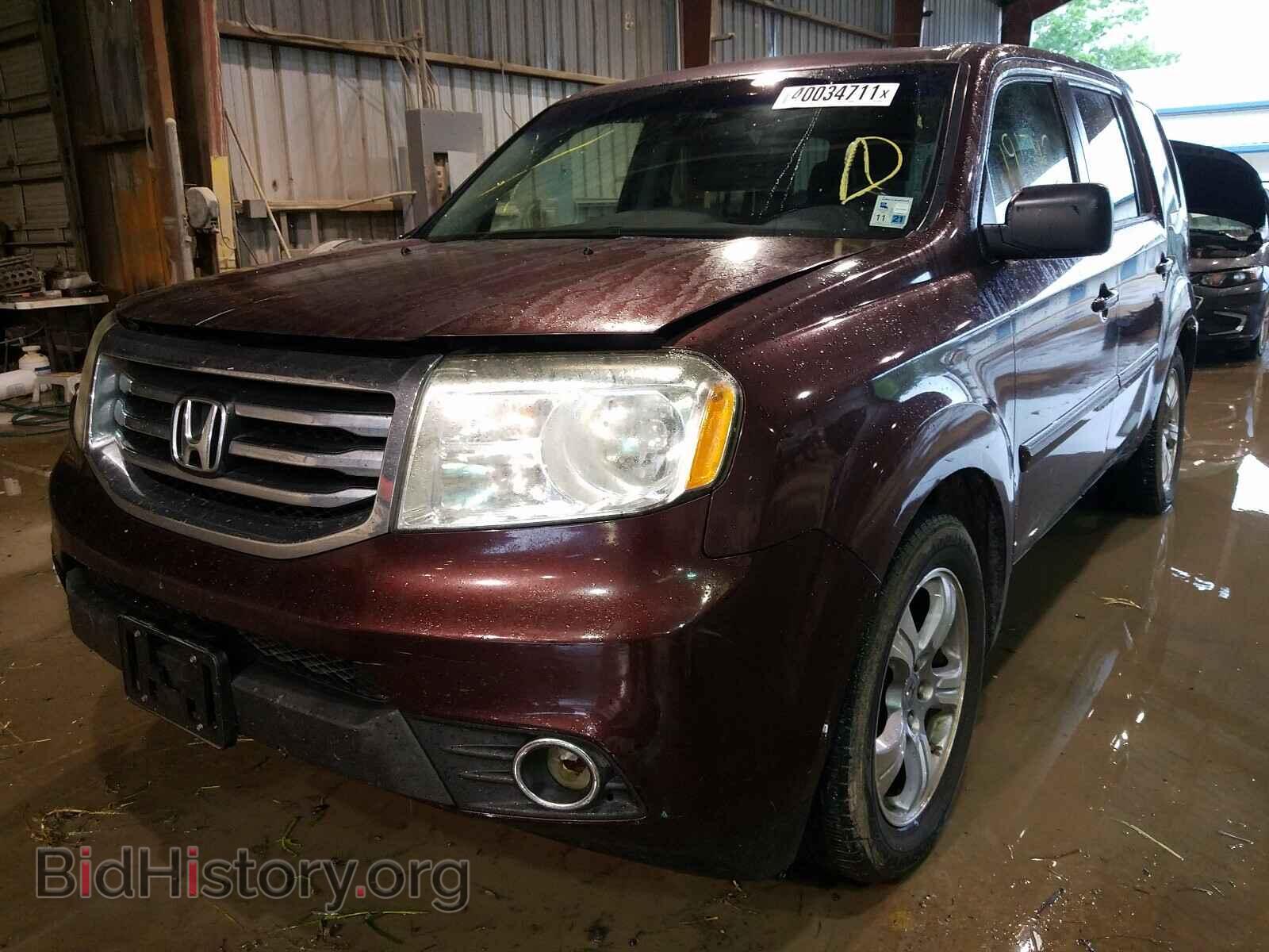 2012 HONDA PILOT - VIN: 5FNYF3H63CB012404 - Фото 2