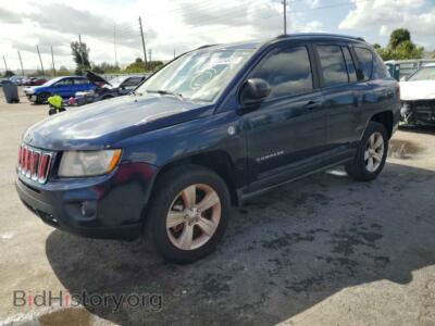 2012 Jeep COMPASS Compass LA, синий — VIN 1C4NJDEB9CD630357, Copart
