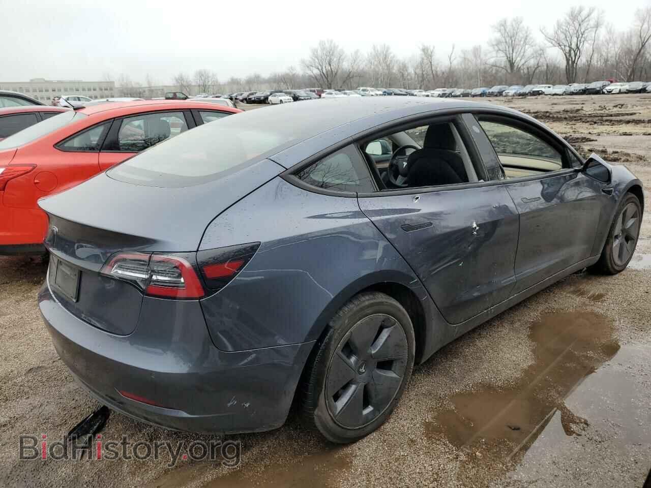 2022 TESLA MODEL 3 - VIN: 5YJ3E1EA7NF290820 - Фото 3