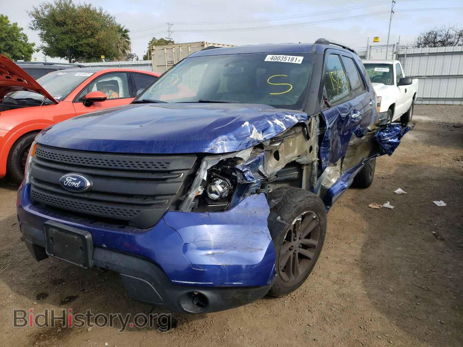 2013 FORD EXPLORER - VIN: 1FM5K7D89DGA22063 - Фото 2