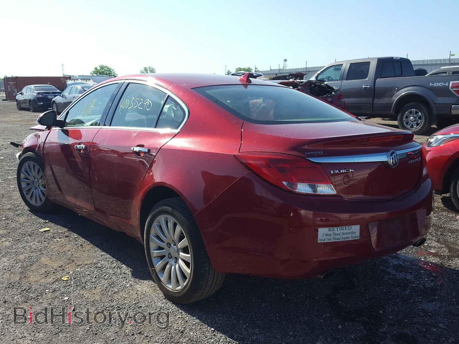 2012 BUICK REGAL - VIN: 2G4GS5EV4C9214859 - Фото 3