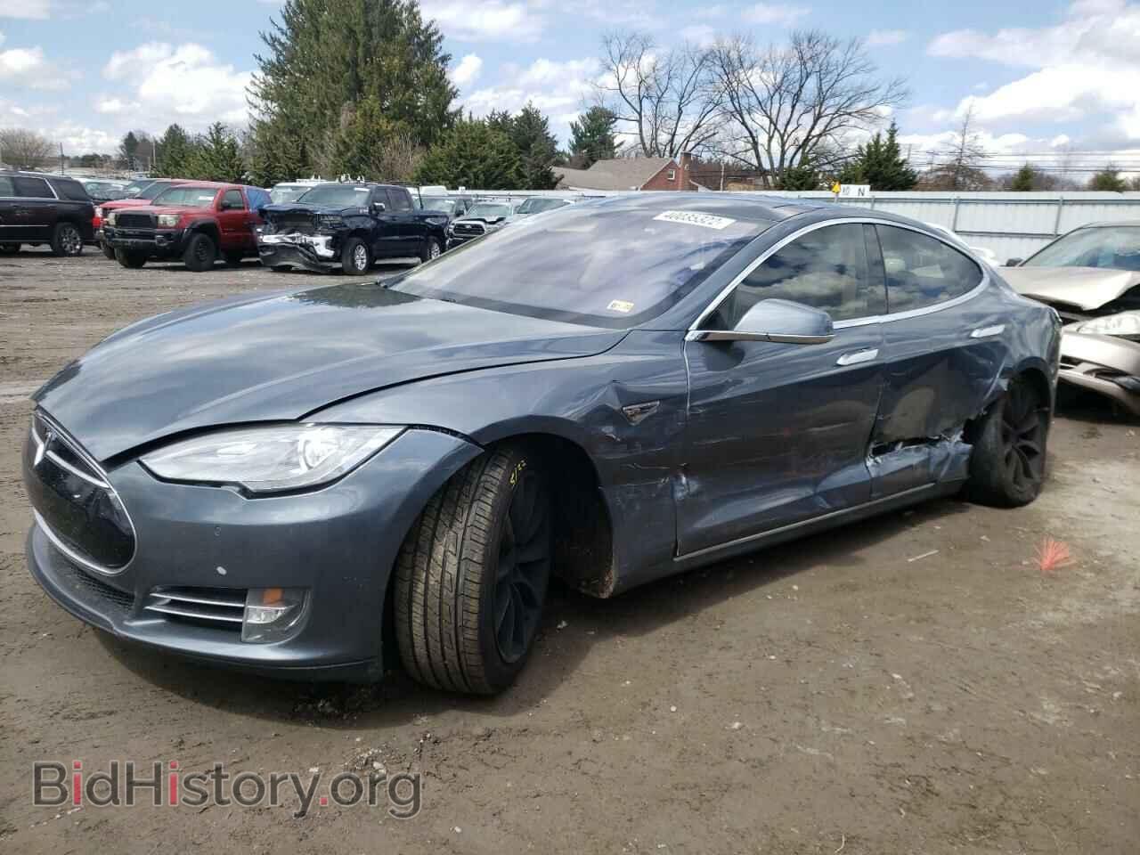 2013 TESLA MODEL S - VIN: 5YJSA1CN4DFP27023 - Photo 2