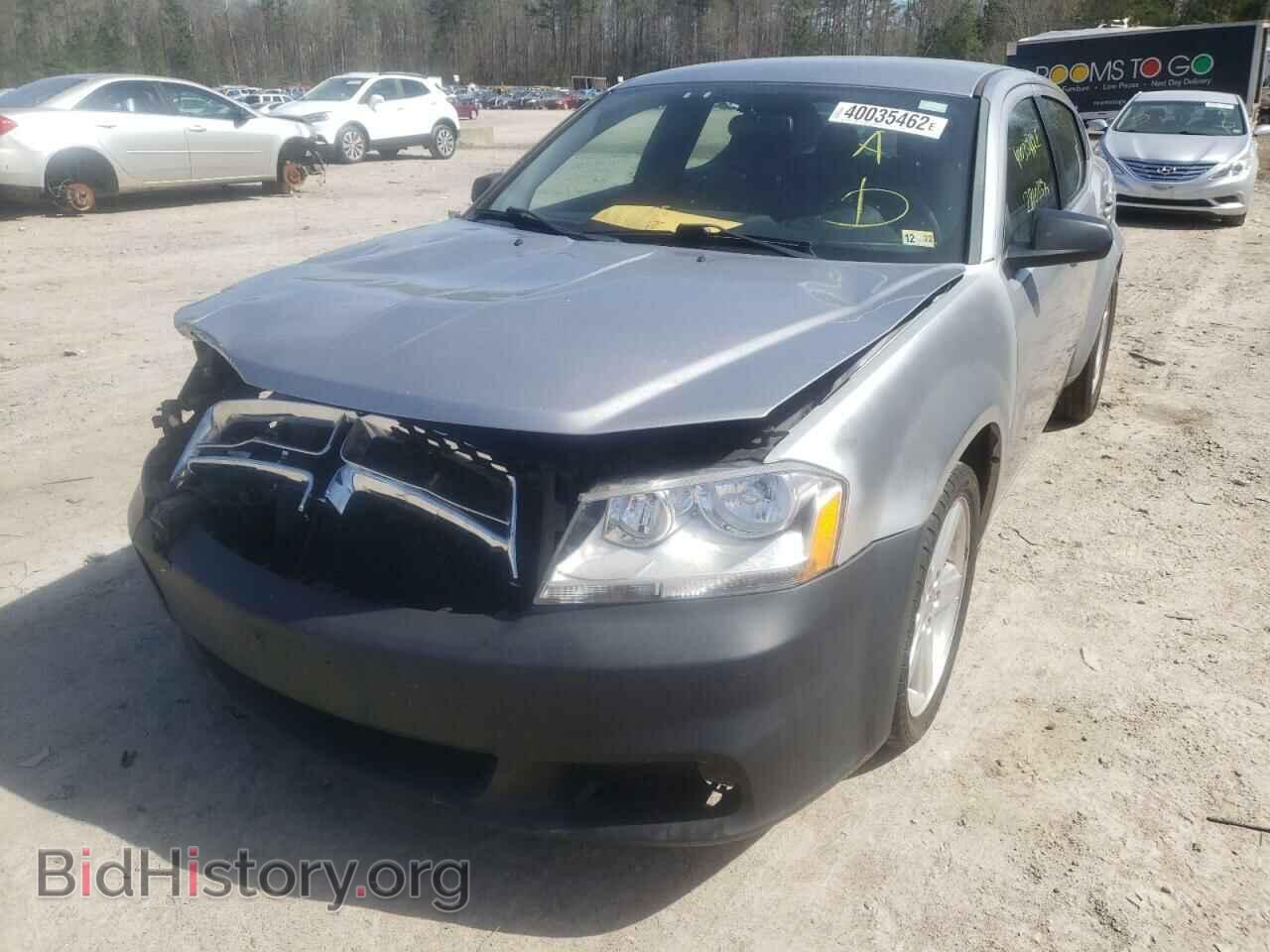 2013 DODGE AVENGER - VIN: 1C3CDZAB9DN646267 - Фото 2