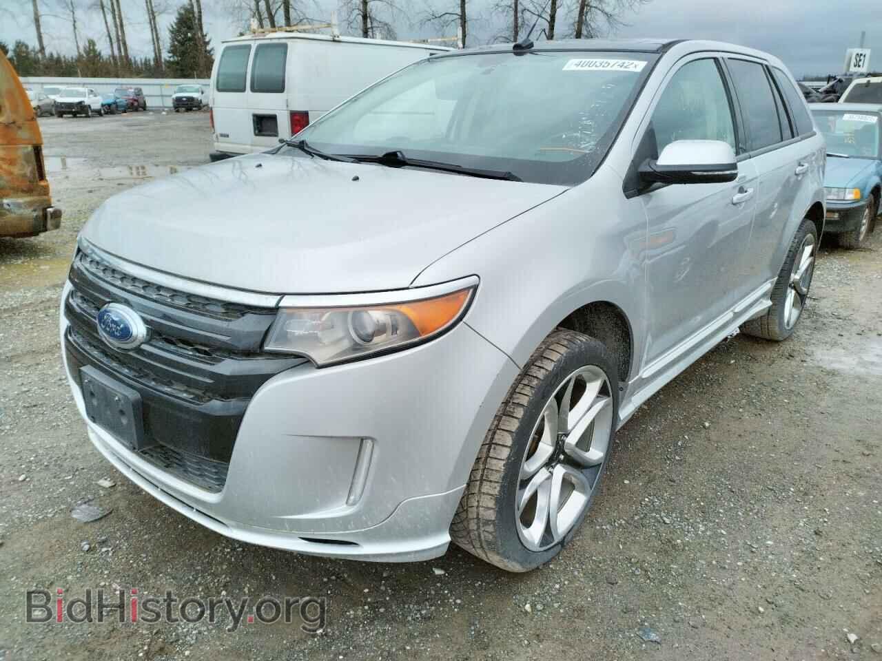 2013 FORD EDGE - VIN: 2FMDK4AK1DBE19526 - Фото 2