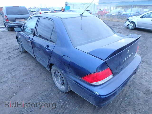 2003 MITSUBISHI LANCER - VIN: JA3AJ26E03U601565 - Фото 3