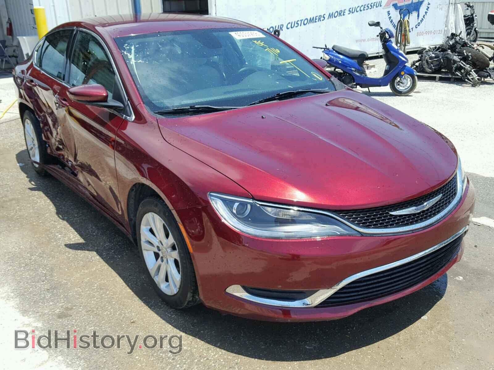 Фотография 1C3CCCAB5FN691631 - CHRYSLER 200 2015