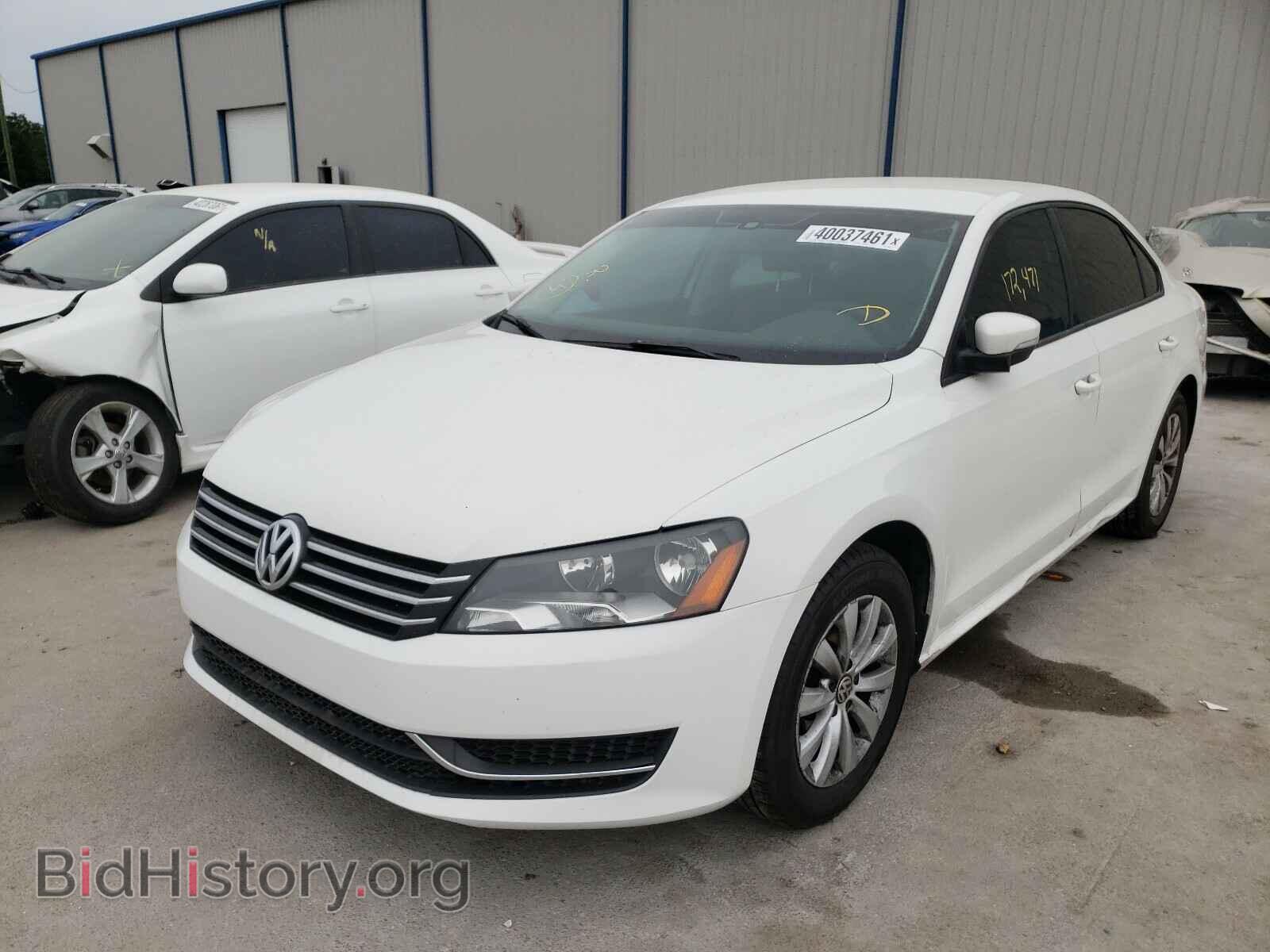 2013 VOLKSWAGEN PASSAT - VIN: 1VWAH7A36DC044603 - Фото 2