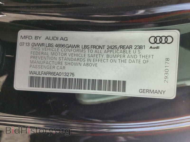 2014 Audi A5 (VIN WAULFAFR6EA013275) — photo 10 of 10