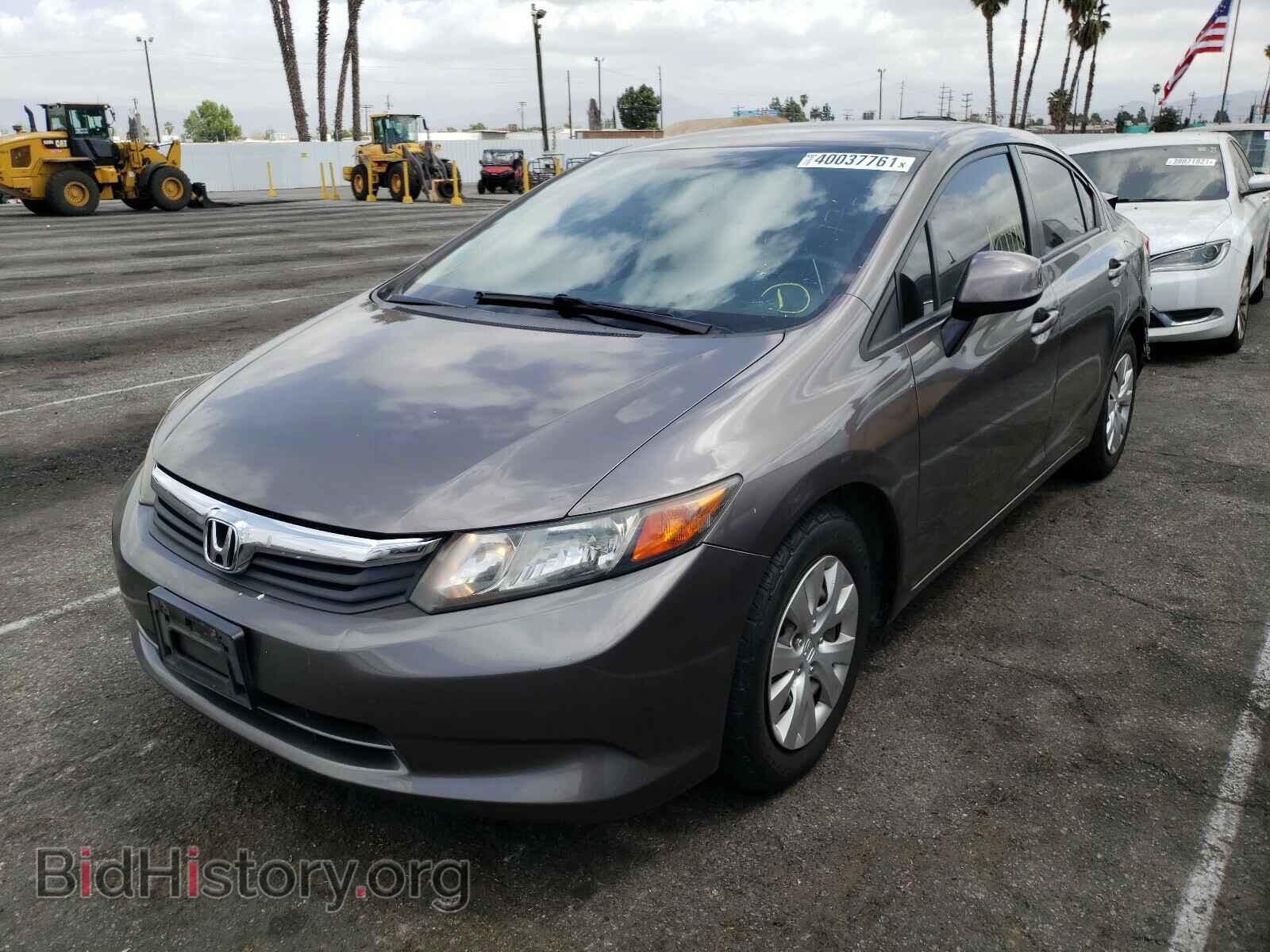 2012 HONDA CIVIC - VIN: 19XFB2F52CE381199 - Фото 2